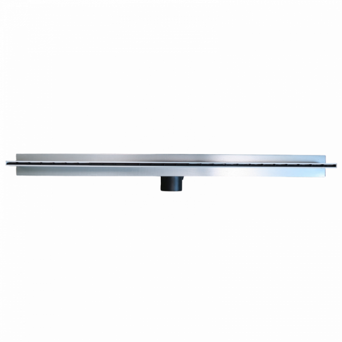 'Ultra smal' lijnrooster met ongeïsoleerde plenum Ø100mm voor luchtafvoer - L=1200mm 'Ultra smal' lijnrooster met ongeïsoleerde plenum Ø100mm voor luchtafvoer - L=1200mm