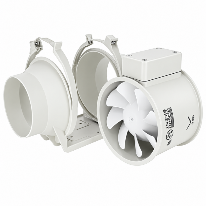 Soler & Palau Buisventilator TD-160/100 N Silent, aansluitdiameter 100mm Soler & Palau Buisventilator TD-160/100 N Silent, aansluitdiameter 100mm