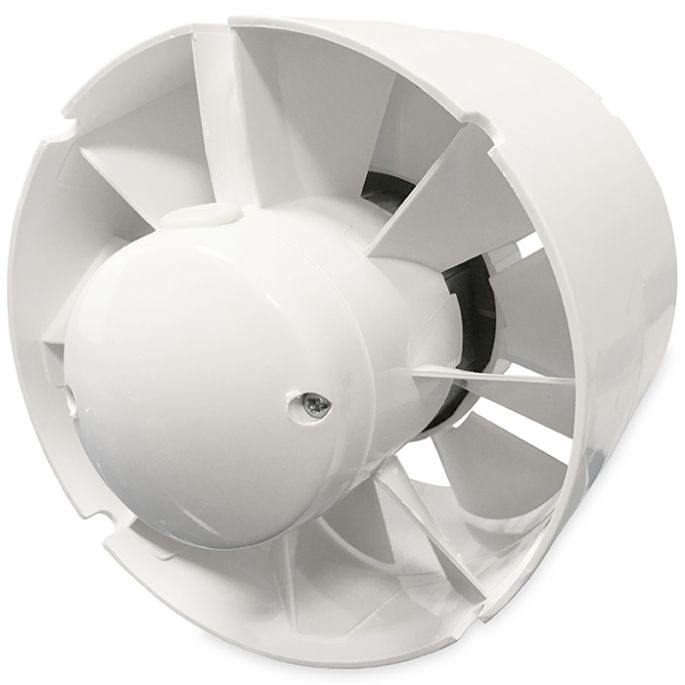 Blauberg TUBO125-T Inschuif-buisventilator - 195 m3/h - voor IN kanaal 125mm - MET TIMER Blauberg TUBO125-T Inschuif-buisventilator - 195 m3/h - voor IN kanaal 125mm - MET TIMER