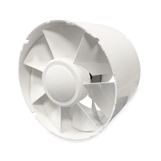 Blauberg TUBO150-T Inschuif-buisventilator - 295 m3/h - voor IN kanaal 150mm -  MET TIMER