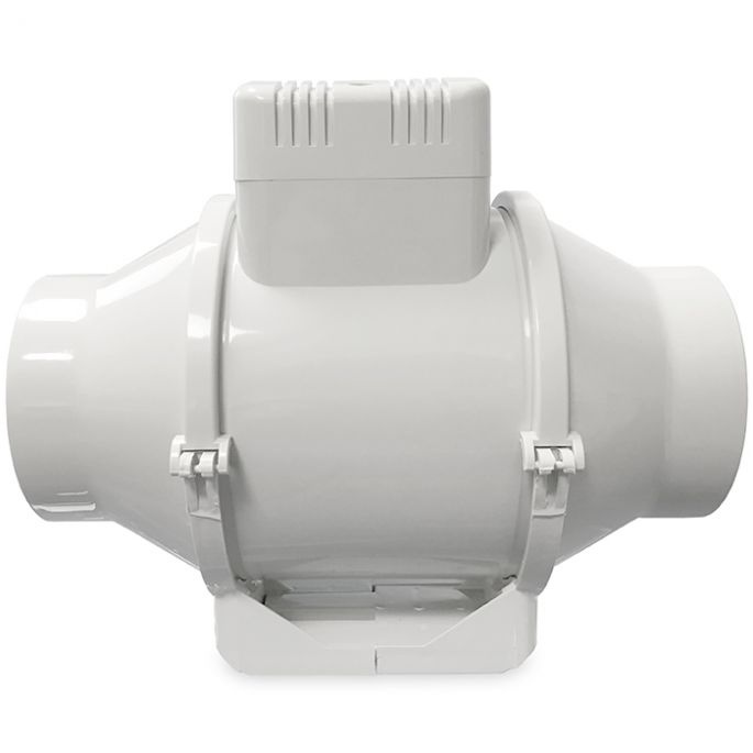 Blauberg TURBO-E-100 Buisventilator - twee standen 145/187 m3/h - aansluiting 100mm Blauberg TURBO-E-100 Buisventilator - twee standen 145/187 m3/h - aansluiting 100mm