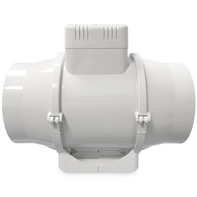 Blauberg TURBO-E-125T Buisventilator MET NALOOPTIMER - 280 m3/h - aansluiting 125mm Blauberg TURBO-E-125T Buisventilator MET NALOOPTIMER - 280 m3/h - aansluiting 125mm