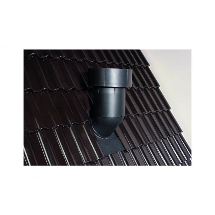 Ventus - Geïsoleerde dakdoorvoer 15-55° - Ø 150/160mm Ventus - Geïsoleerde dakdoorvoer 15-55° - Ø 150/160mm