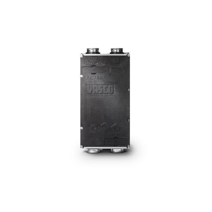 Vasco WTW unit D275 ii | 275 m3/h | RF bediening Vasco WTW unit D275 ii | 275 m3/h | RF bediening