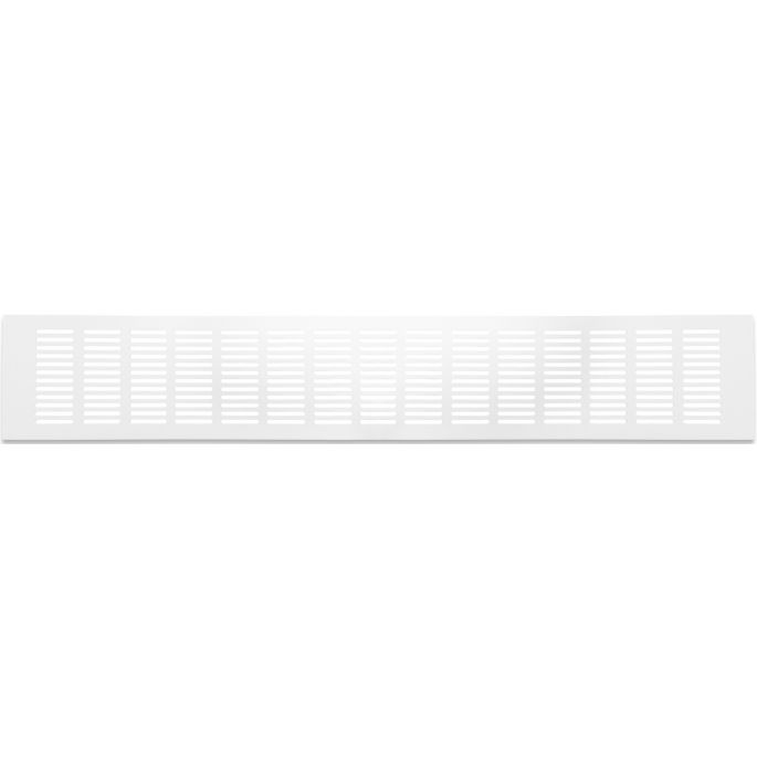 Ventilatiestrip aluminium LxH 600 x 100mm (G61-6010W) WIT RAL9010