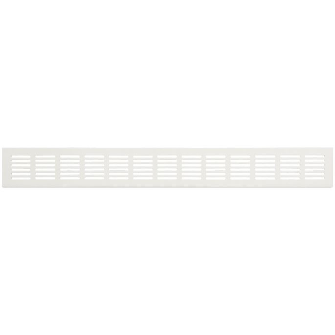 Ventilatiestrip aluminium LxH 500 x 60mm (G61-5006W) - WIT RAL9010