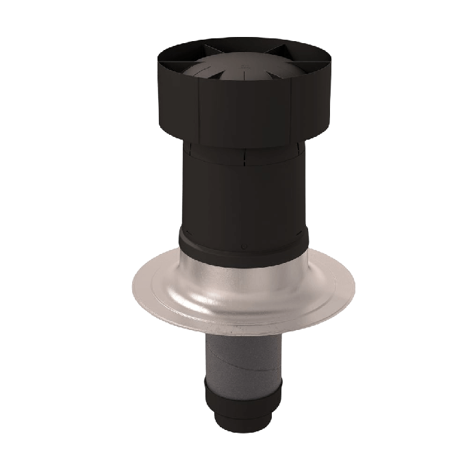 Ventus - Geïsoleerde dakdoorvoer voor platdak - Ø 180/200mm Ventus - Geïsoleerde dakdoorvoer voor platdak - Ø 180/200mm