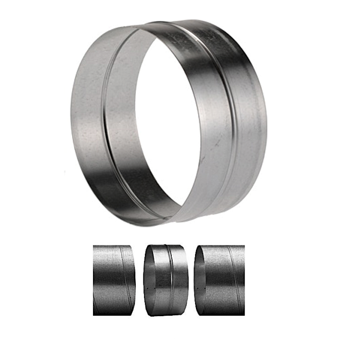 Verbinding voor spirobuis | diameter 125 mm Verbinding voor spirobuis | diameter 125 mm