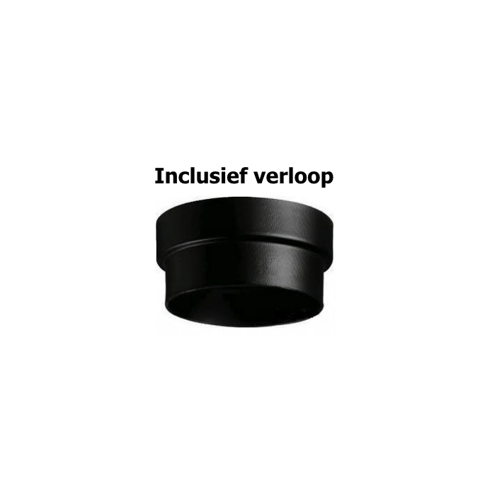 Geïsoleerde dakdoorvoer Ø 150/160  lengte = 1110mm (0169850)