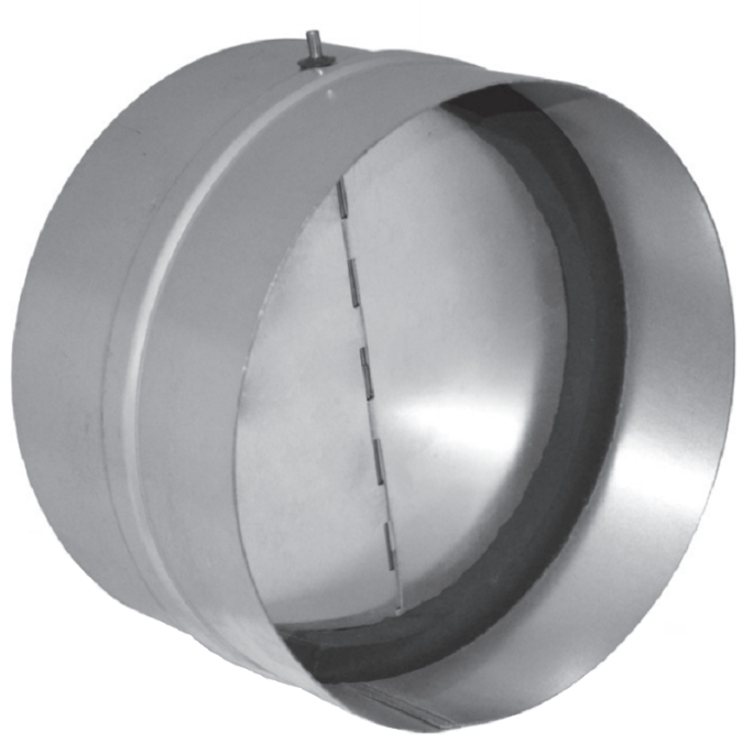 Terugslagklep | diameter 150 mm | tussen kanaal Terugslagklep | diameter 150 mm | tussen kanaal