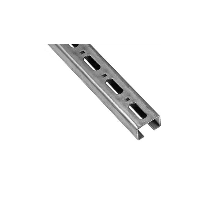 Montagerail W1 staal | 30 x 15 mm | lengte 1 meter Montagerail W1 staal | 30 x 15 mm | lengte 1 meter