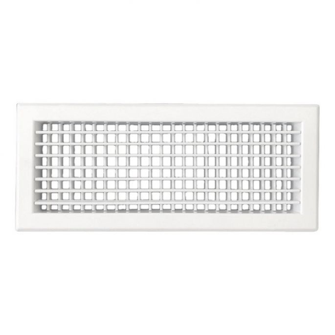 Wandrooster VTA-8110D (INBOUW) staal - 400x100mm – met dubbele instelbare schoepen Wandrooster VTA-8110D (INBOUW) staal - 400x100mm – met dubbele instelbare schoepen