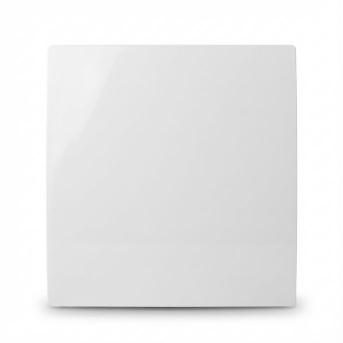 Whisper Pro-Design badkamer/toilet ventilator - STANDAARD (KW125) - Ø125mm - kunststof - wit