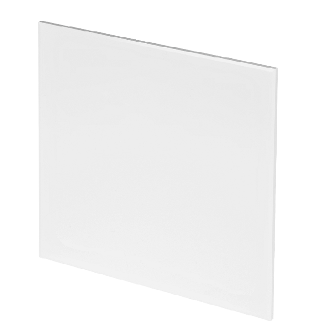 Whisper Pro-Design badkamerventilator - Ø100mm - met nalooptimer + vochtsensor - vlak kunststof - wit