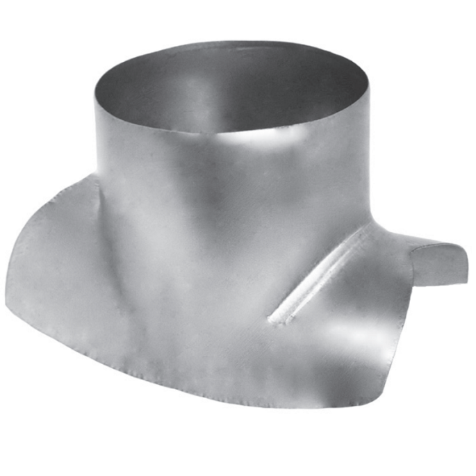 Zadelstuk | diameter 355/400 mm | aftakking 90° diameter 315 mm Zadelstuk | diameter 355/400 mm | aftakking 90° diameter 315 mm