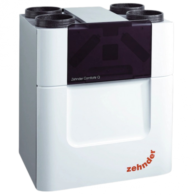 Zehnder Stork ComfoAir Q350 WTW unit NL LR ST ERV - Links & Rechts uitvoerbaar - Enthalpiewisselaar