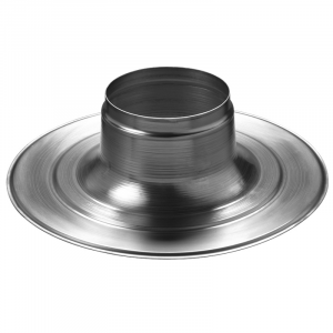 Plakplaat voor Ventub 110 ventilatiepijp - plat dak (0146142) OP=OP