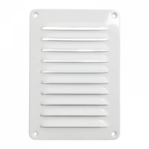 Schoepenrooster aluminium 150 x 215mm - Wit