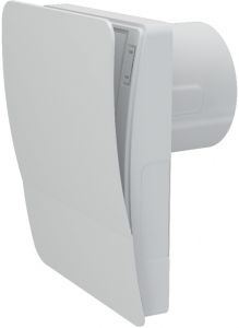 Design badkamerventilator 97 m3/h - Ø100mm - MET TIMER (CABRIO100T)