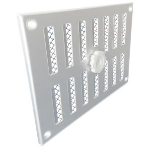 Aluminium afsluitbaar schuifrooster opbouw 215 x 150mm - ALU