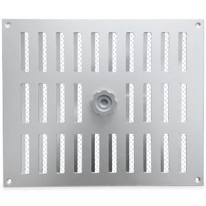 Aluminium afsluitbaar schuifrooster opbouw 300 x 250mm - ALU