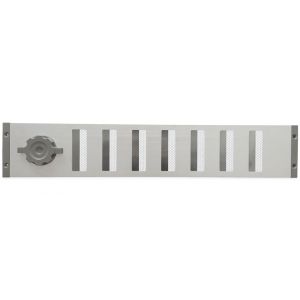 Aluminium afsluitbaar schuifrooster opbouw 500 x 90mm - ALU
