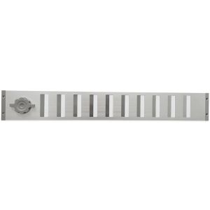Aluminium afsluitbaar schuifrooster opbouw 650 x 90mm - ALU