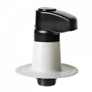 Kabeldoorvoer dubbelwandig - Ø 100mm - PVC-coating - platdak