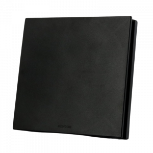 Renson Aeroo Designventiel vierkant - kunststof Ø125mm - RAL9005