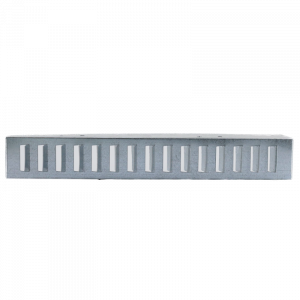 Volumeregelaar - schuin - staal - voor kanaalrooster (BxH) 425 x 125 mm