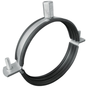Ophangbeugel voor spirobuis Ø 225mm met rubber inlage