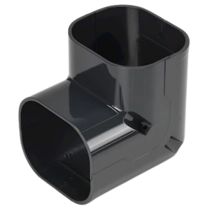 Lange stijgende bocht 90 graden - Antraciet