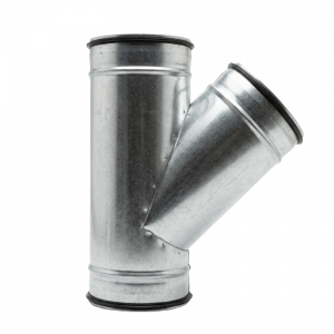 T-stuk  45° | diameter 180 mm | aftakking diameter 180 mm | SAFE