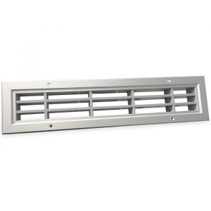 Brandwerend deurrooster 450 x 76mm (binnendeur toepassing)