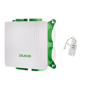 DucoBox Silent All-in-one RH | vocht boxsensor | randaarde stekker | 0000-4237