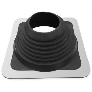 EPDM dakdoorvoer met rubber manchet 080 - 160mm - opbouw verschillende dakprofielen 