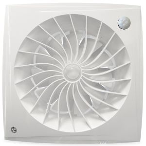 Blauberg badkamerventilator | SILEO150IR | diameter 100mm | 2 standen | met timer en bewegingssensor