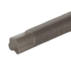 Airco flexibele goot | bruin | lengte 1000 mm