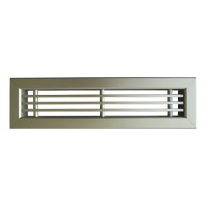 Vloerrooster 300 x 54 mm - LUXE LIJN - aluminium