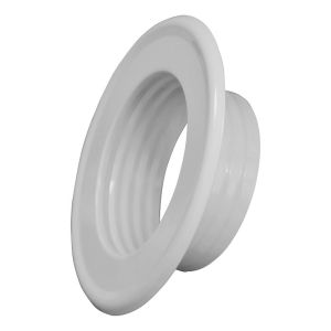 Afwerkrozet | diameter 125 mm | wil aluminium