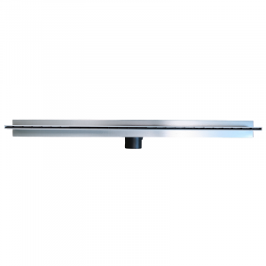'Ultra smal' lijnrooster met ongeïsoleerde plenum Ø100mm voor luchtafvoer - L=900mm