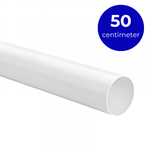 Kunststof ventilatiebuis rond Ø 150mm - Lengte 0,5 meter