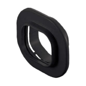 Airco muurrozet | zwart