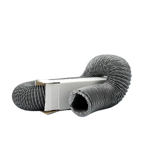 Niet-geïsoleerde PVC flexibele slang |  diameter 127 mm | lengte 10 meter