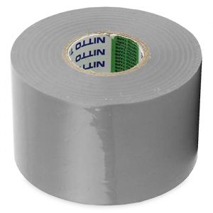 Nitto PVC Tape | grijs | afdichtingstape voor luchtkanalen | 50 mm | 10 meter