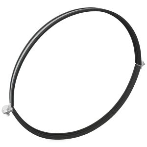 Ophangbeugel | diameter 450 mm | rubber inlage