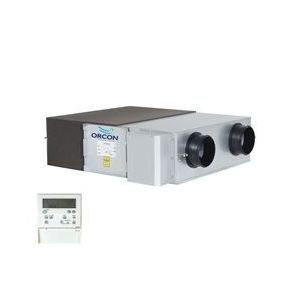 Orcon WTU-800-EC-E decentrale warmteterugwinunit incl. Regin regeling 