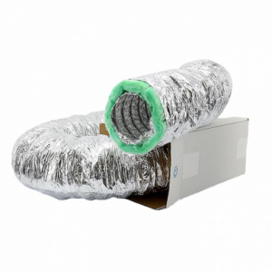 Geïsoleerde flexibele ventilatieslang | diameter 450 mm | aluminium | lengte 10 meter