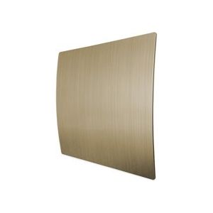 Pro-Design badkamerventilator - TIMER + VOCHTSENSOR (KW125H) - Ø 125mm - kunststof - goud