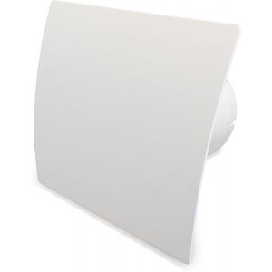 Pro-Design badkamer/toilet ventilator - STANDAARD (KW100) - Ø100mm - kunststof - wit